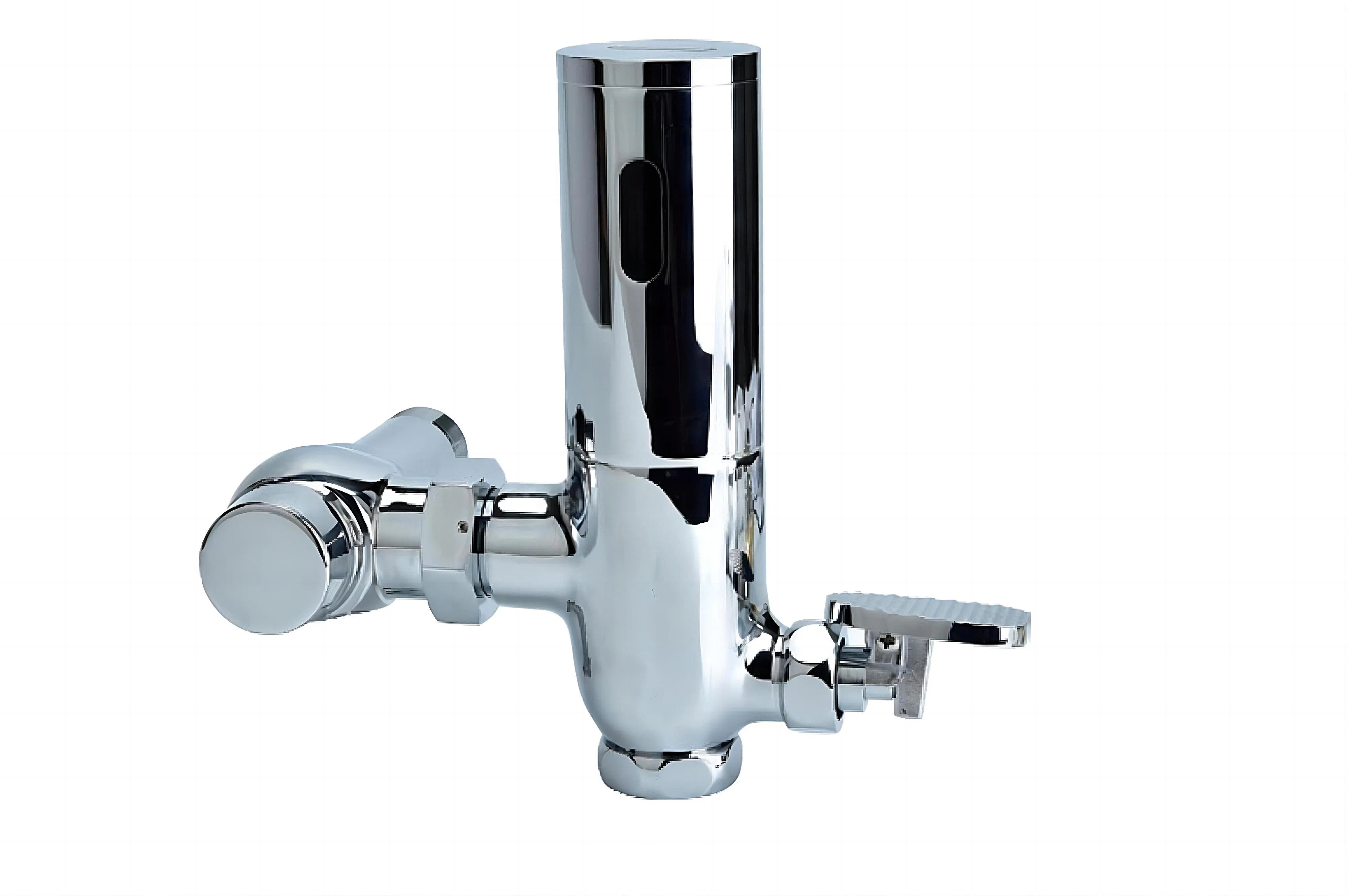 Factory Price Latching Electronic Sensor Toilet Squat / Bidet Water Flushing Valve Matched Footstep Switch