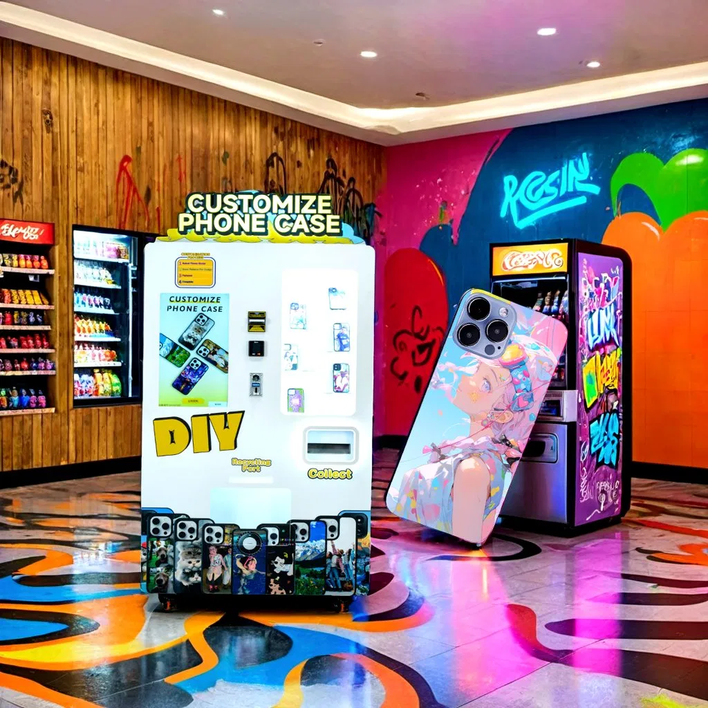 Customizable Phone Case Vending Machine with UV Printing