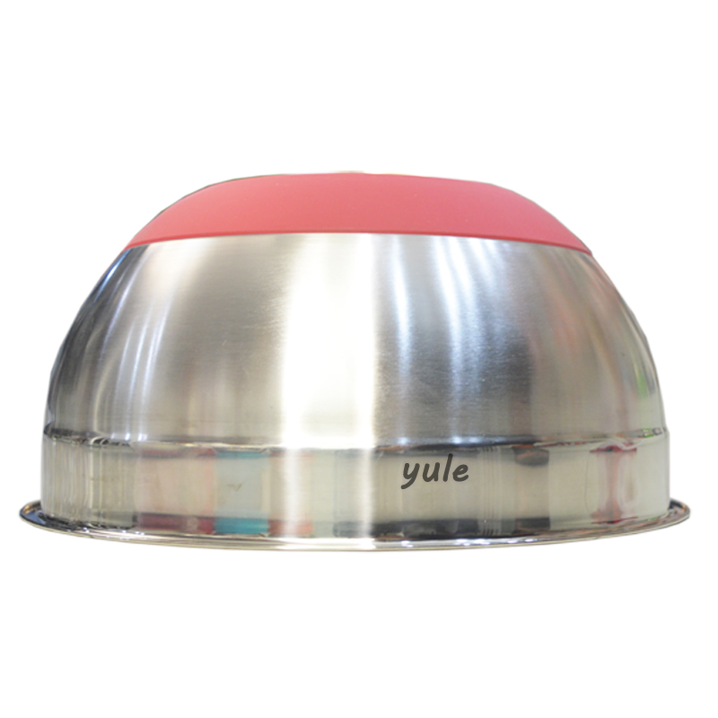 High Quality Stainless Steel Kitchen Utensils Mixing Bowl Multi-Size Multi-Function Salad Bowl
