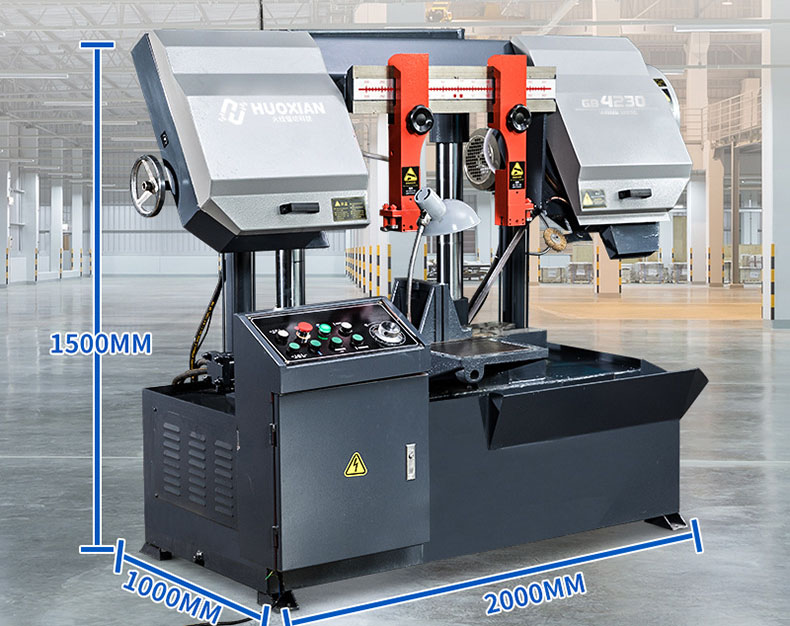 Станок ленточнопильный автоматический с ЧПУ гидравлический по металлу