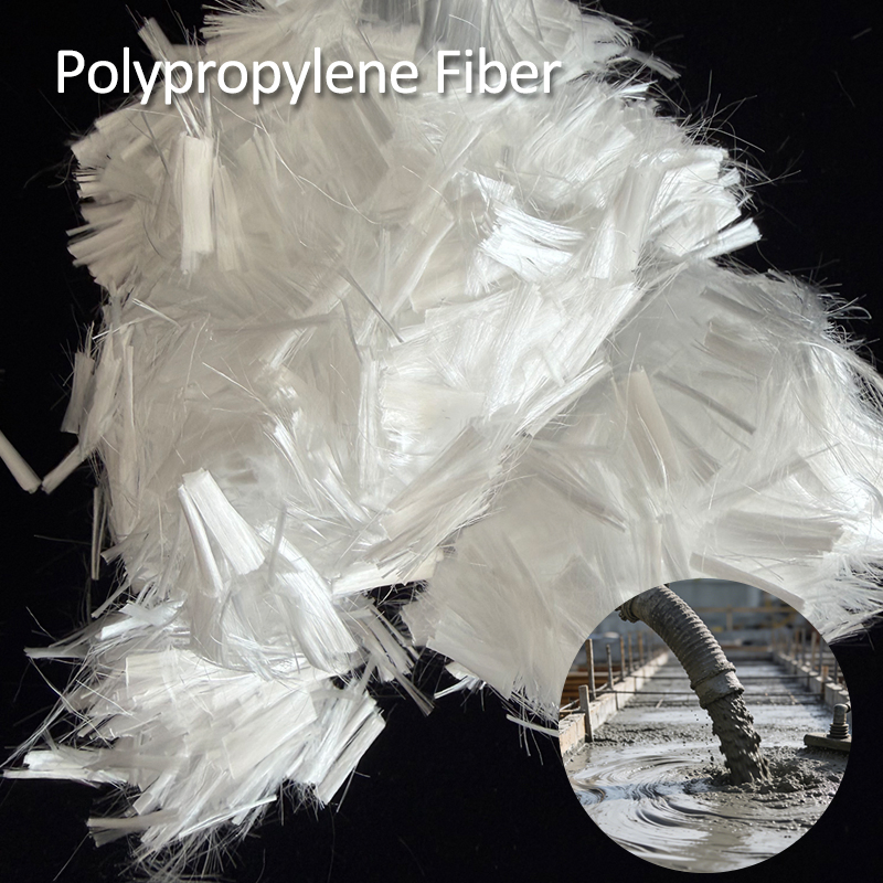 Polypropylene Fiber Building Additive for Concrete Anti-Cracking and Strengthening