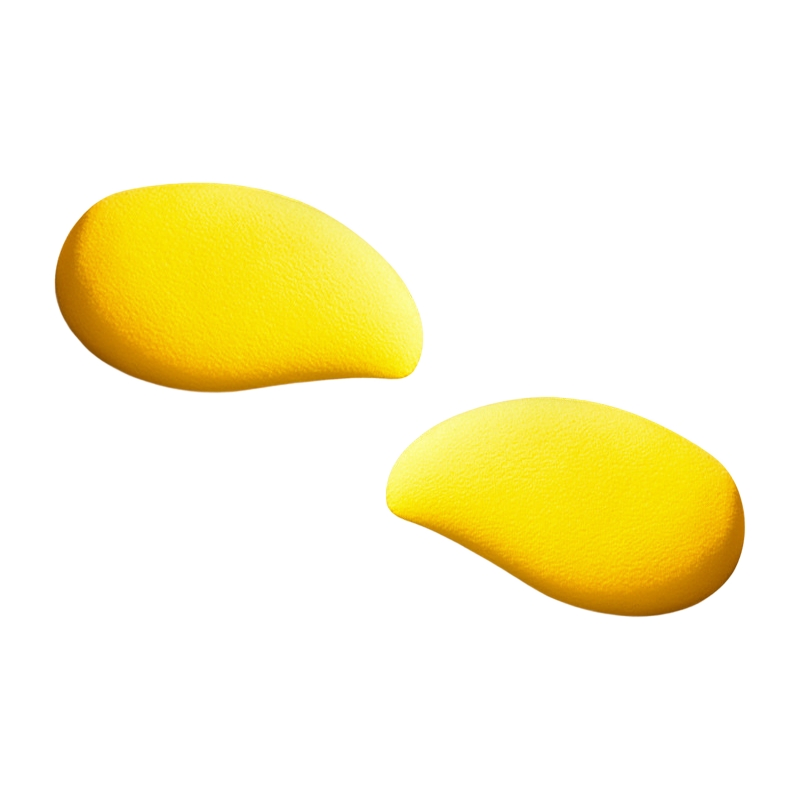 Mango Makeup Egg Set Powder Puff Does Not Eat Powder Sponge Egg Dry and Wet Mango Makeup Egg