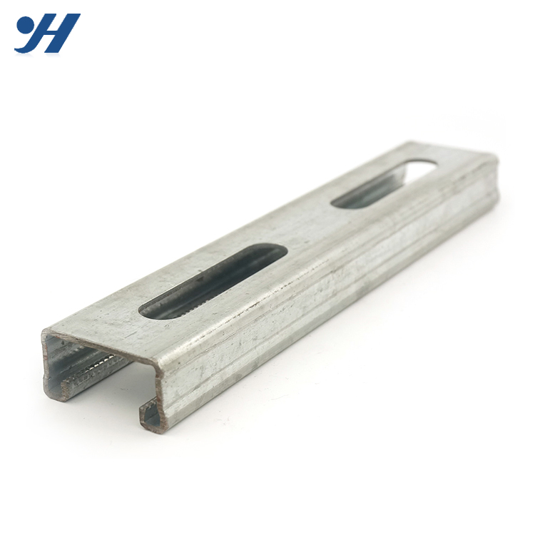 High Quality Slotted Galvanized Strut Steel Channel for Building Structure