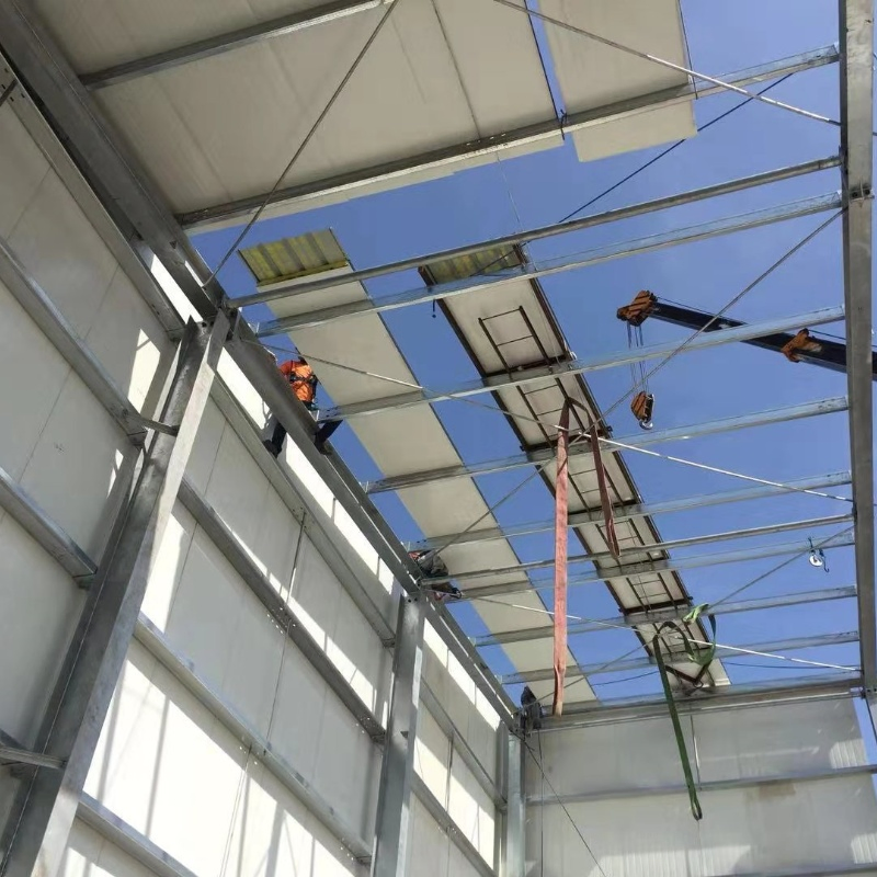 Prefabricated Steel Structure Warehouse Customized Prefab Building Structure Workshop