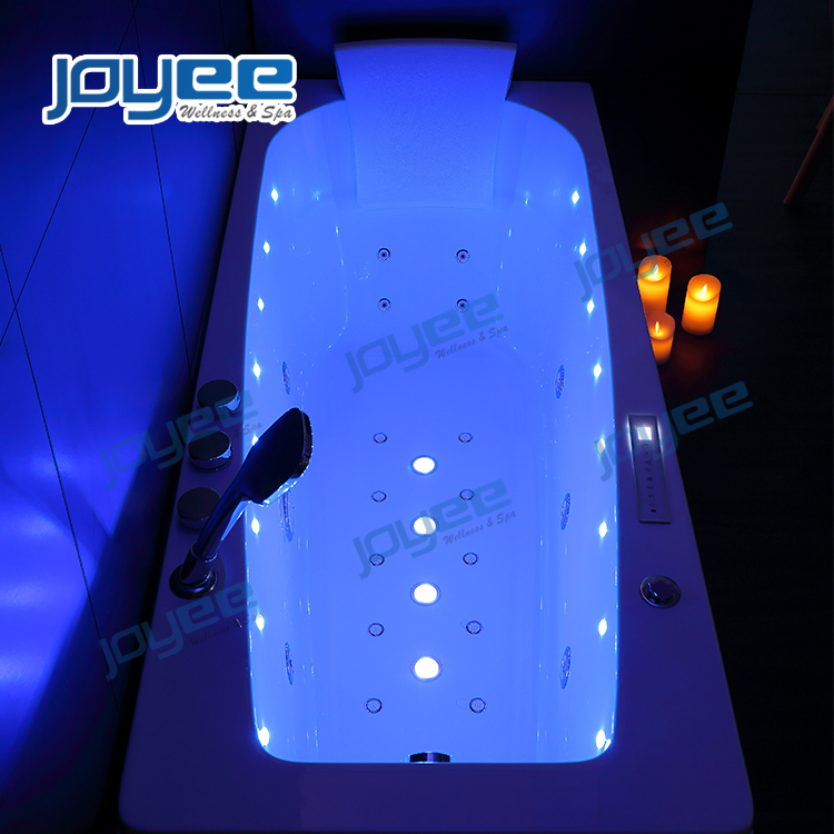 Угловая акриловая ванна с гидромассажем Joyee