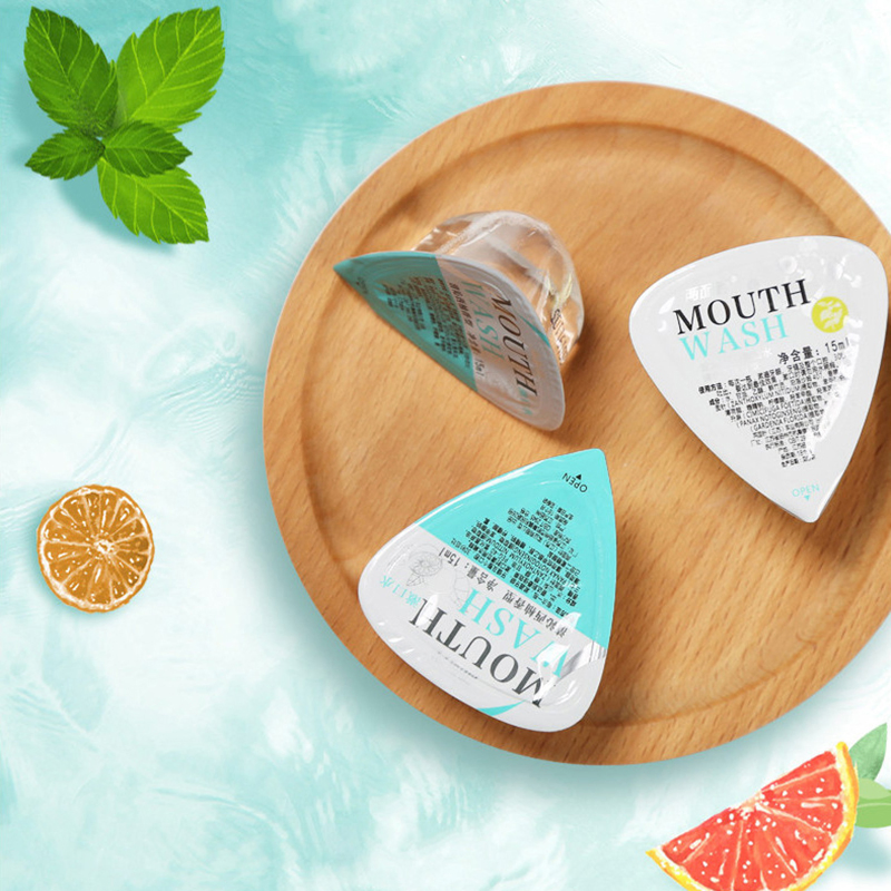 Mini Portable Herbal Mint Mouthwash for Fresh Breath