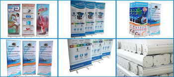 Retractable Banner Stand Roll up Banner Poster Board Stands