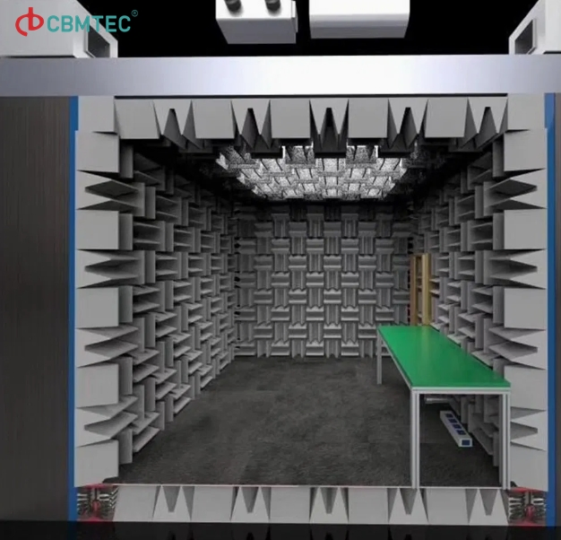 Anechoic Chamber Soundproof Room Product Testing Composite Sound Insulation Steel Plate Silent Room