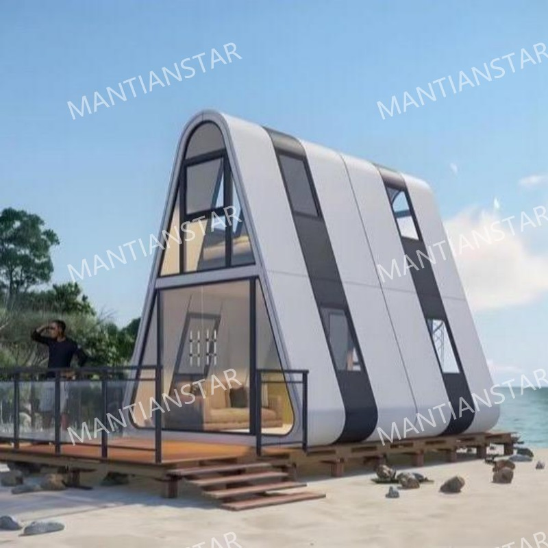 Modular Mobile Container House Modern Steel Structure Building House Modern Capsule House