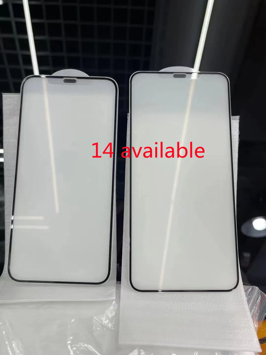 High Quality Tempered Glass Film for iPhone 13 14 Screen Protector Blue Film with Glass Ceramic Screen Protector 7/8 Plus Xr 11 12 Privacy UV Screen Protector