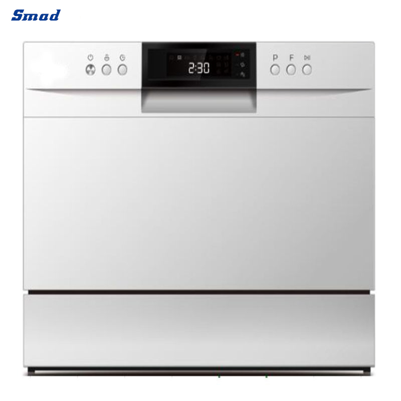 6 Sets Hotel Household Desktop Intelligent Smart Automatic Dishwasher