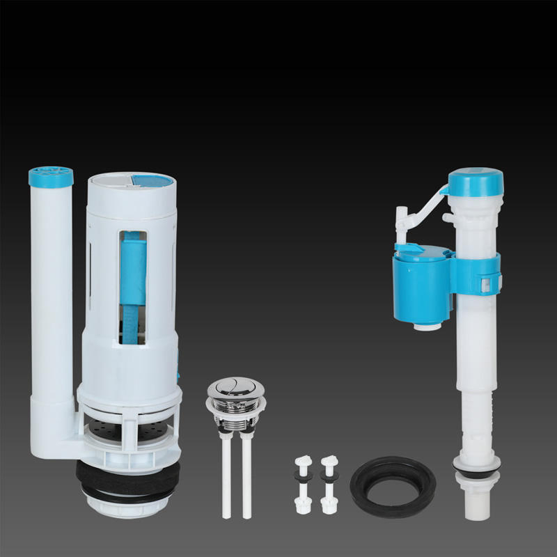 Cost Price Productionkj-318 Dual Flush Bathroom Split Toilet Tank Accessories High Quality/Control Valve/Valve/Solenoid Valve/Toilet Flushing Fitting