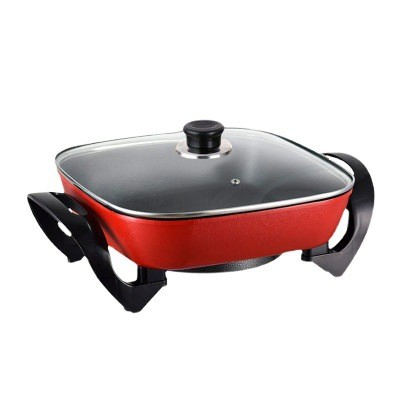 Electric Skillet Multi-Cooker Multipurpose Electric Cooker Multipurpose Electric Cooker Multi Function Cooker Health Pan Hot Pot Electric Food Cooker Africa