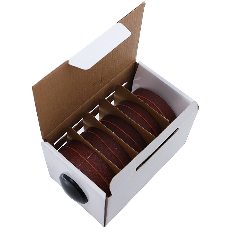 Abrasive Sandpaper Rolls, Boxed Multi-Roll Assorted Abrasive Paper 5 Rolls, 150 240 320 400 600 Grits Alumina Sand Paper Set