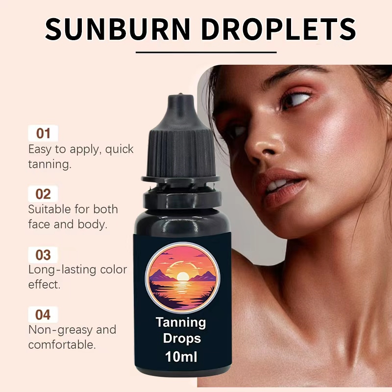 Tanning Drops, Private Label Ultra-Potent Sunless Self-Tanning Formula