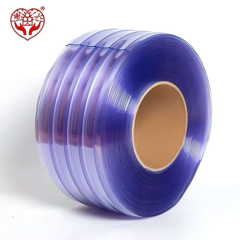2mm 3mm Anti-Scratch Durable Clear Ribbed Replacement Plastic Curtain PVC for Warehouse
