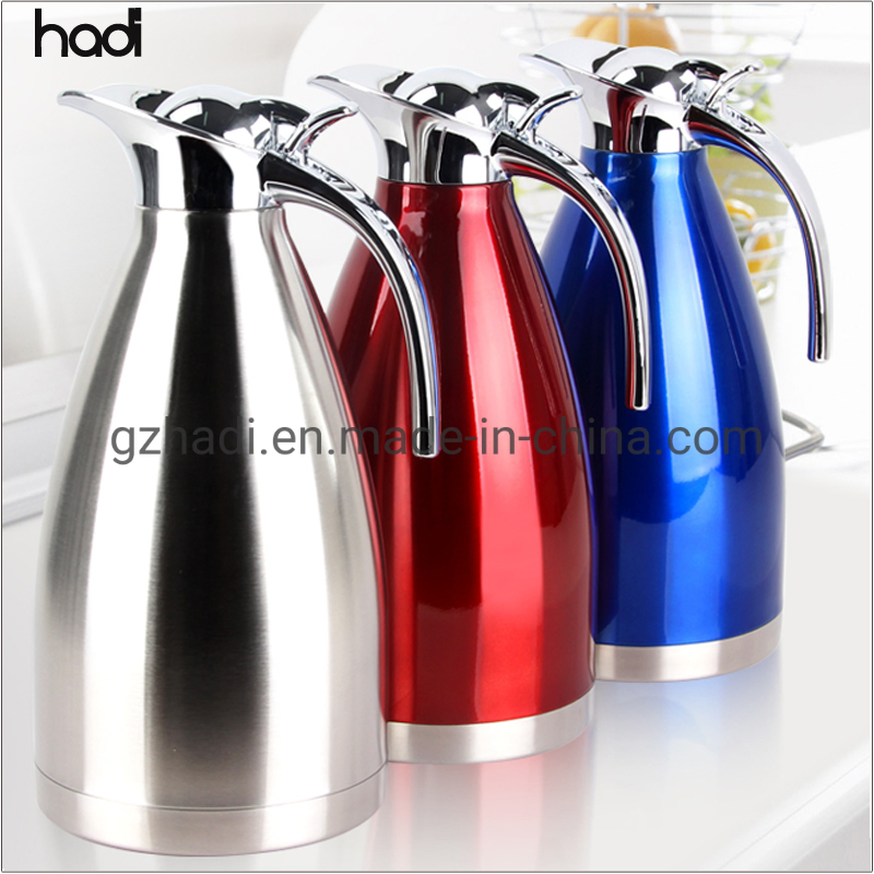 Buffet Equipment Catering Commercial Hot Sale Wholesale Price Buffet Water Jup Stainless Steel Water Pot Silver Turkish Arabic Coffee Pot with Warmer