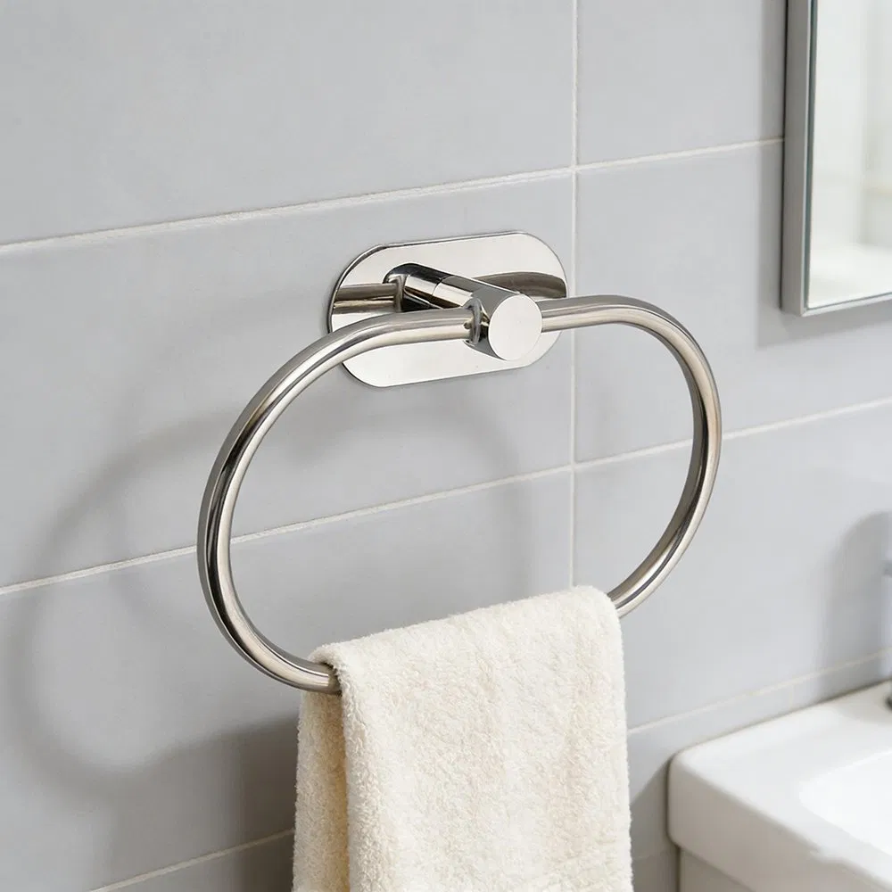 Полотенцедержатель из нержавеющей стали с самоклеющейся основой