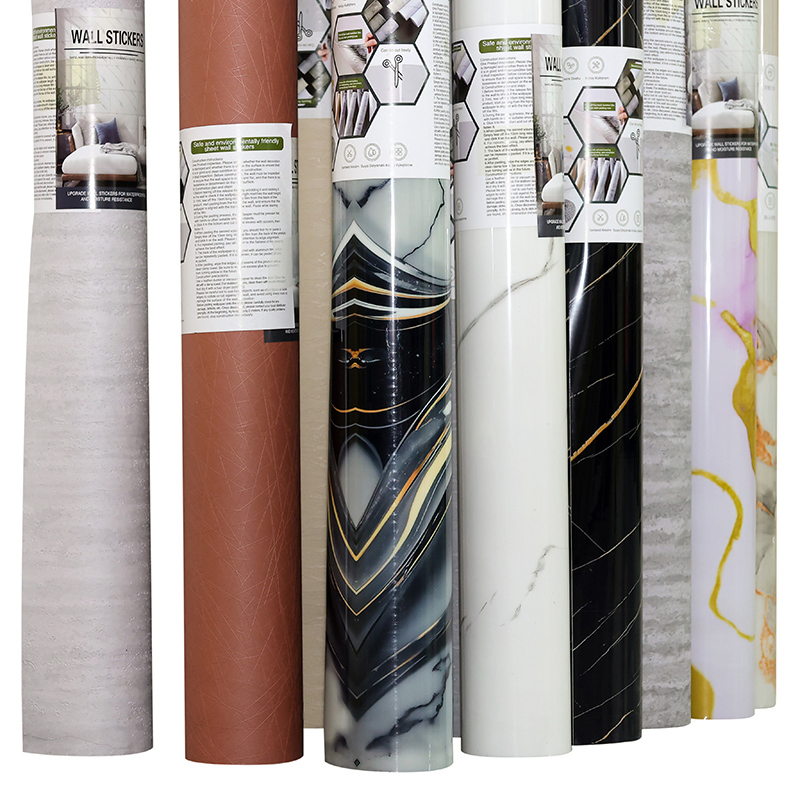 Good Quality PVC Waterproof Wall Decor Paper Luxury 3D Vinyl Self Adhesive Wallpaper for Walls