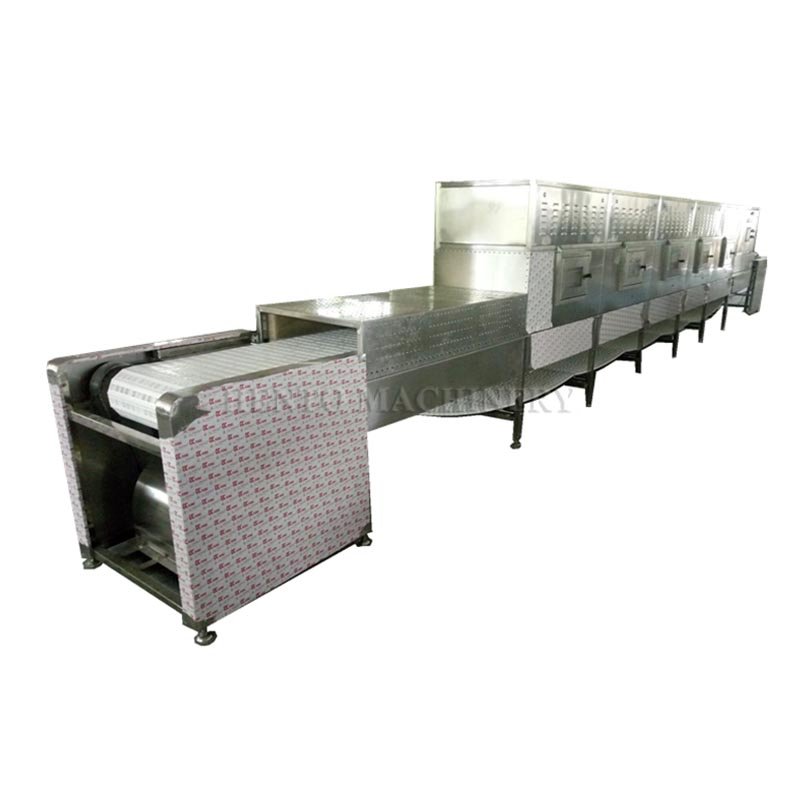 Industrial Conveyor Belt Type Microwave Tunnel Drying And Sterilizing Machine