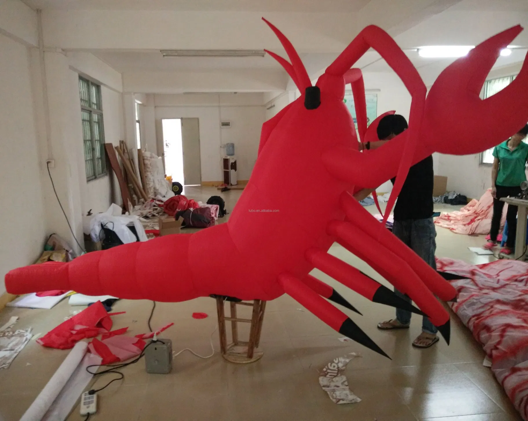 by Inflatable Shrimp Model Advertising Inflatable Lobster Crawfish Balloon for Sale