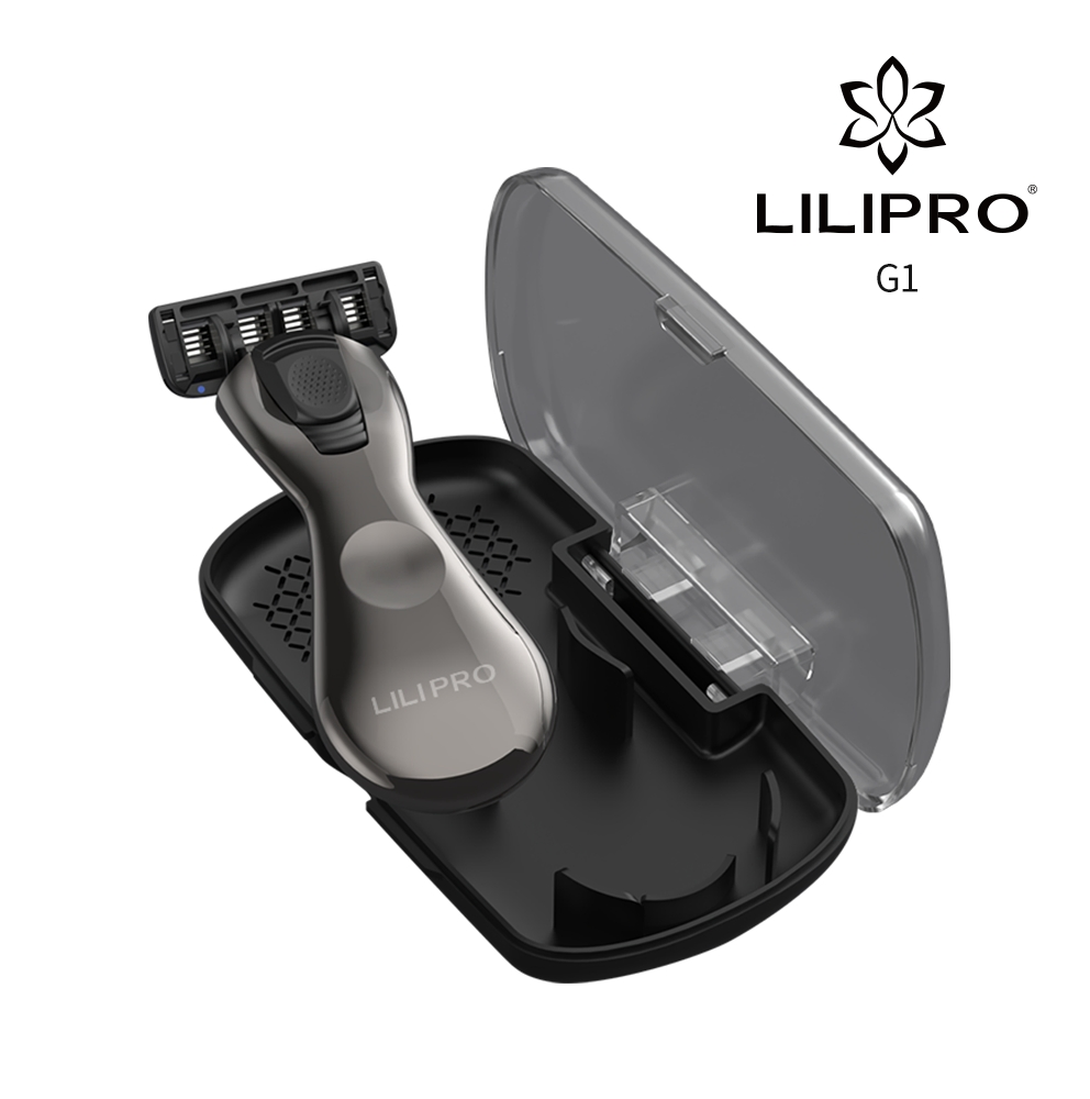 Lilipro G1 in-Demand Aloe Wide Slice Small Protective Razor 5 Seriated Blades Pivotable Head Shower Razor Blade