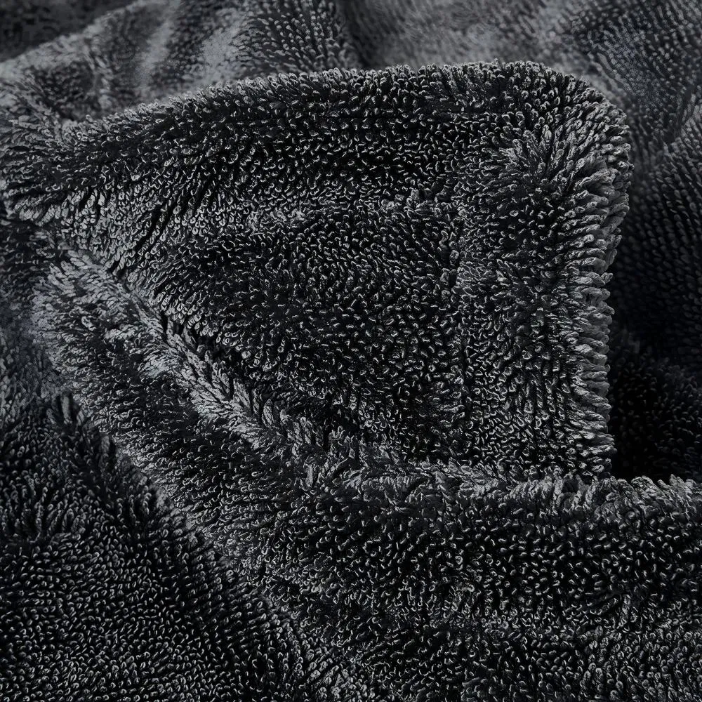 Microfiber Car Towel 1200GSM 1400GSM Drying Microfiber Towels Wholesale Cleaning Microfiber Cloth Double Twisted Detailing Microfiber Towels