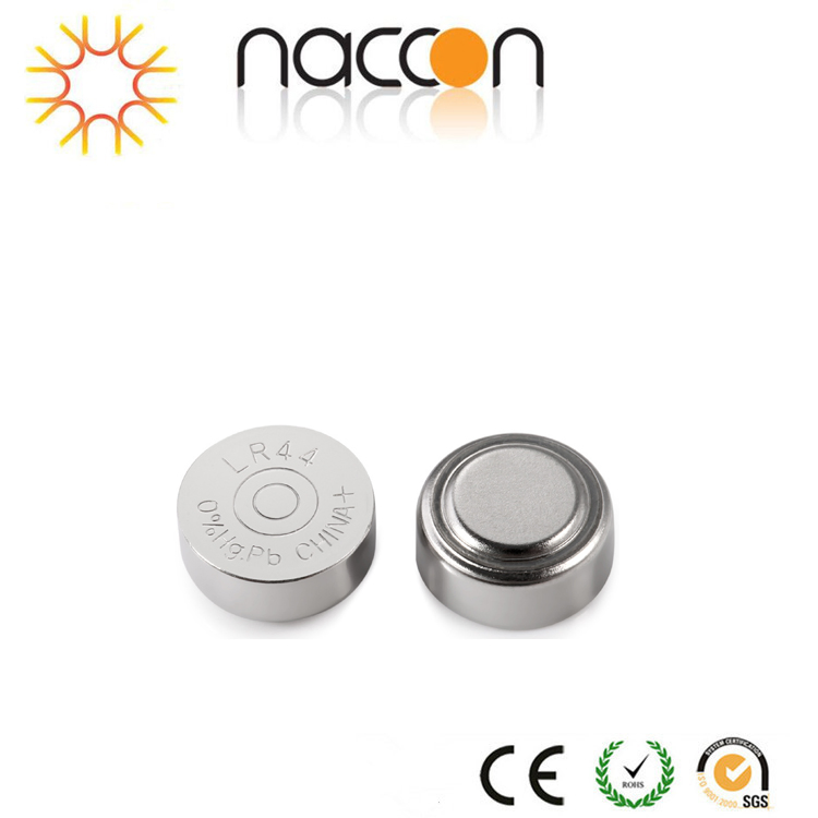 Factory Directly Supply Kc/ Reach/ Wercs Watch Batteries Alkaline 1.5V Lr44 AG13 Button Coin Cell for Watch and Tester MSDS Report Lr1154 Sr44 Sr44sw Clock Cell