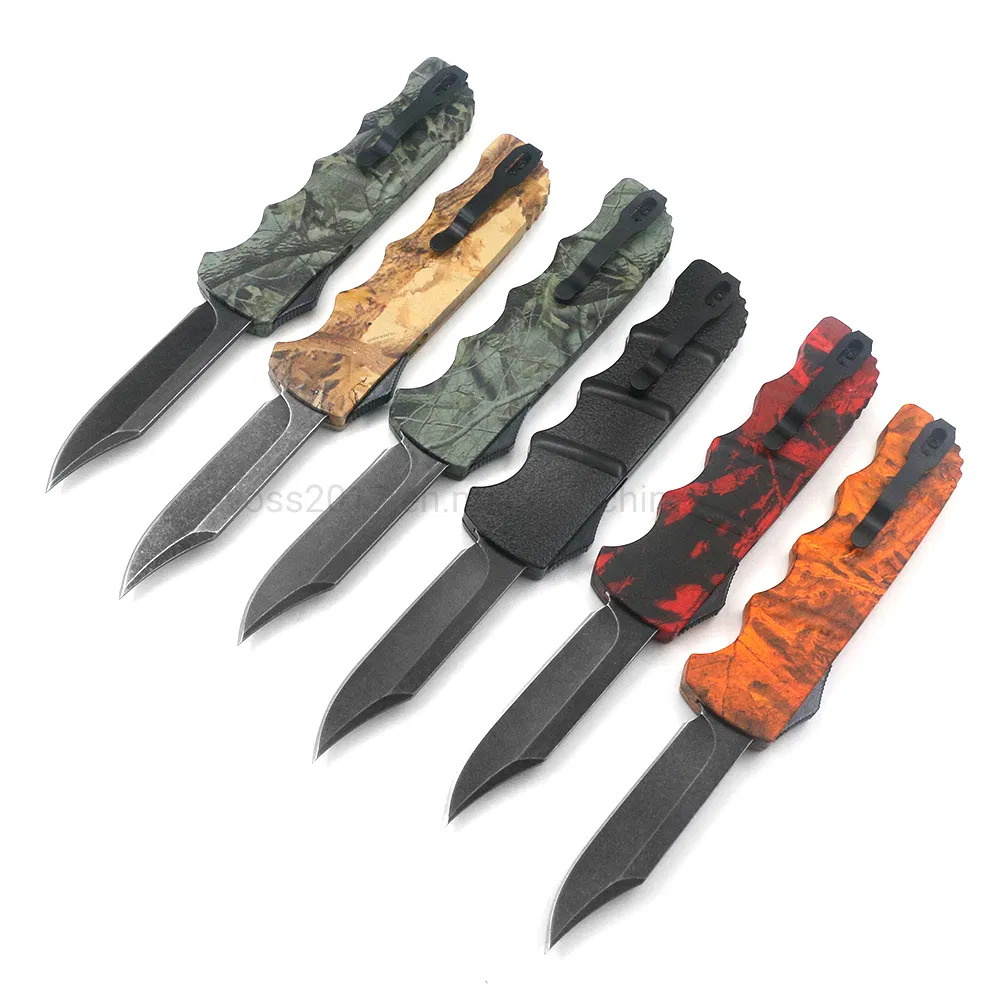 8.35 "Kalashnikov Otf Automatic Knife Bowie blade Stone Washing