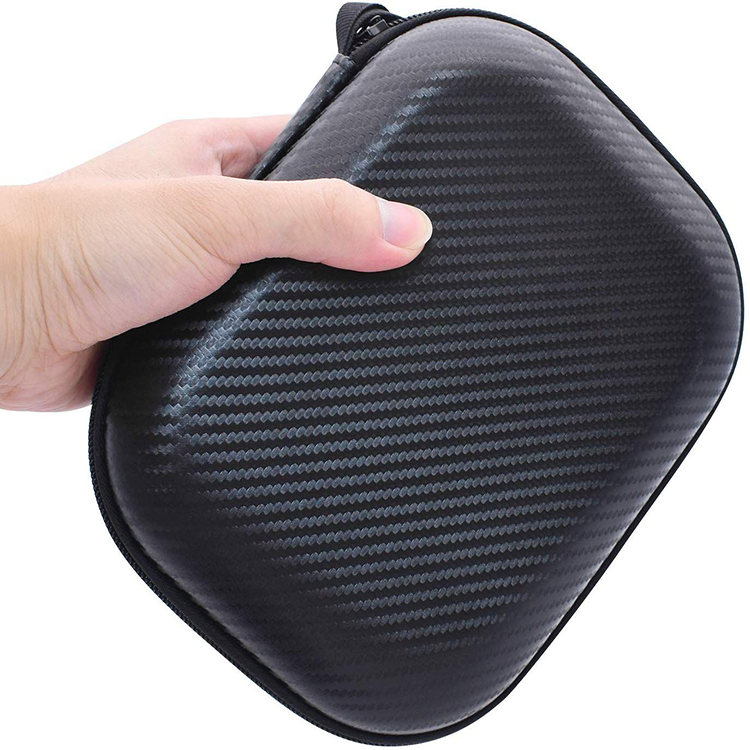 Чехол для наушников EVA с логотипом, черный