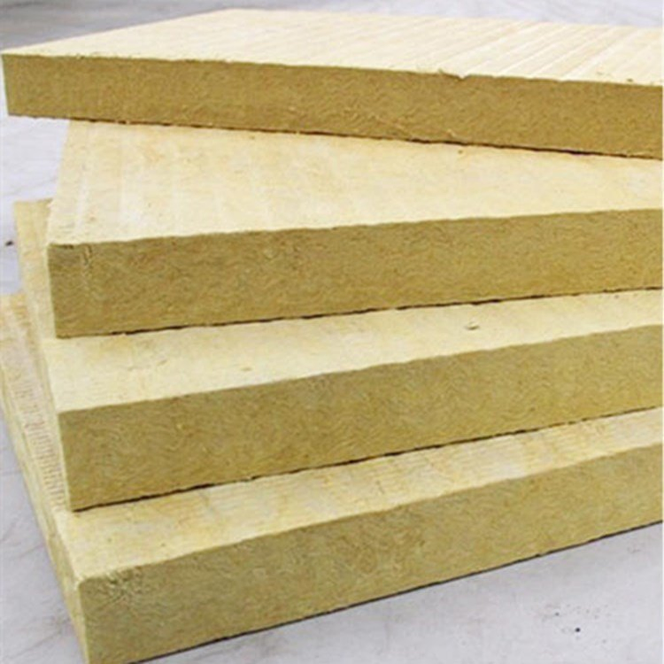 Customized Thickness Thermal Insulation Rockwool Mineral Rock Wool Board for Chemical Industrial Panels with Aluminum Al Foil
