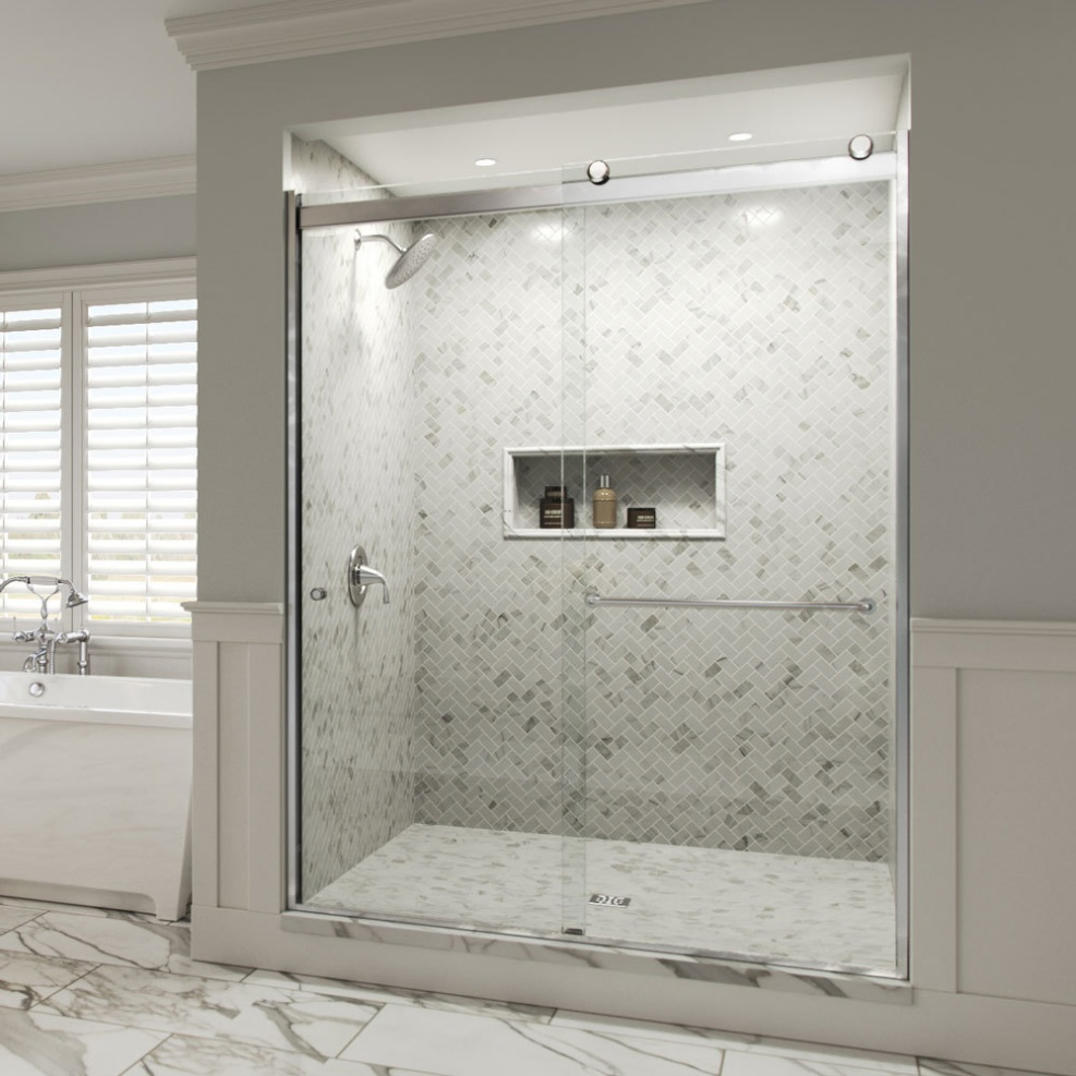Durable Shower Room Swing Glass Door Design Shower Enclosure for Bathroom