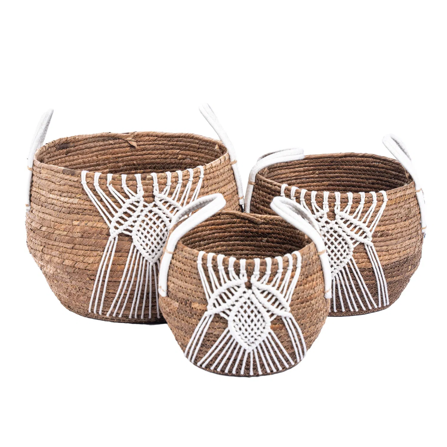 Wholesale Custom Banana Leaf Storage Baskets for Clothing Toys Organizer