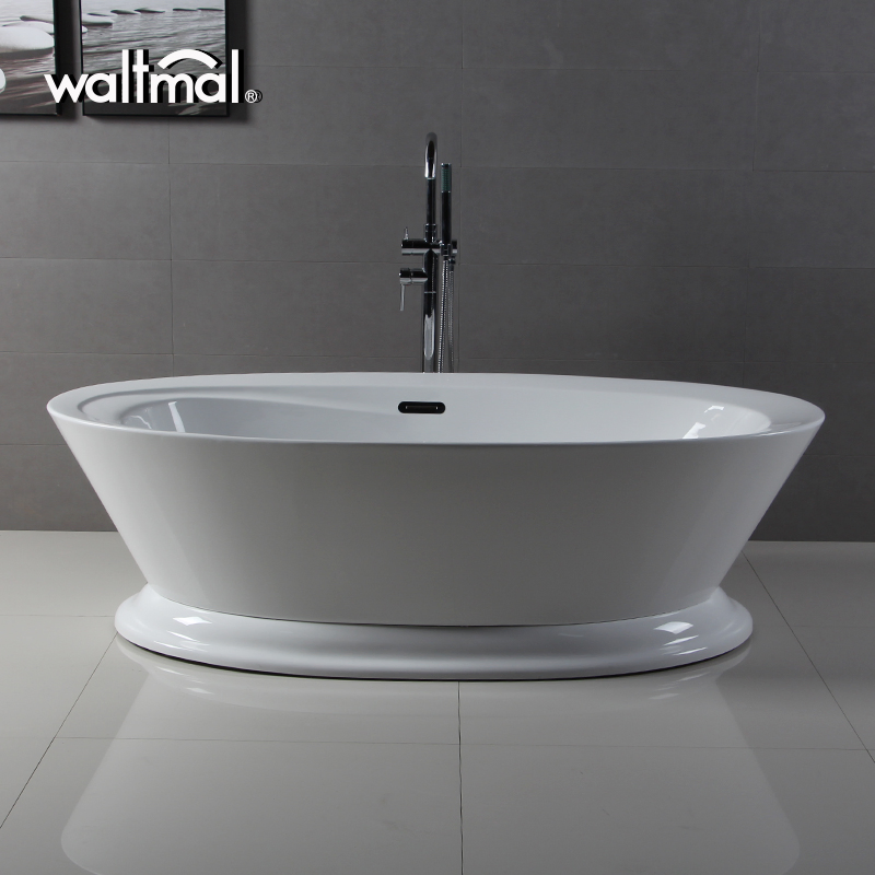 Угловая акриловая ванна Waltmal