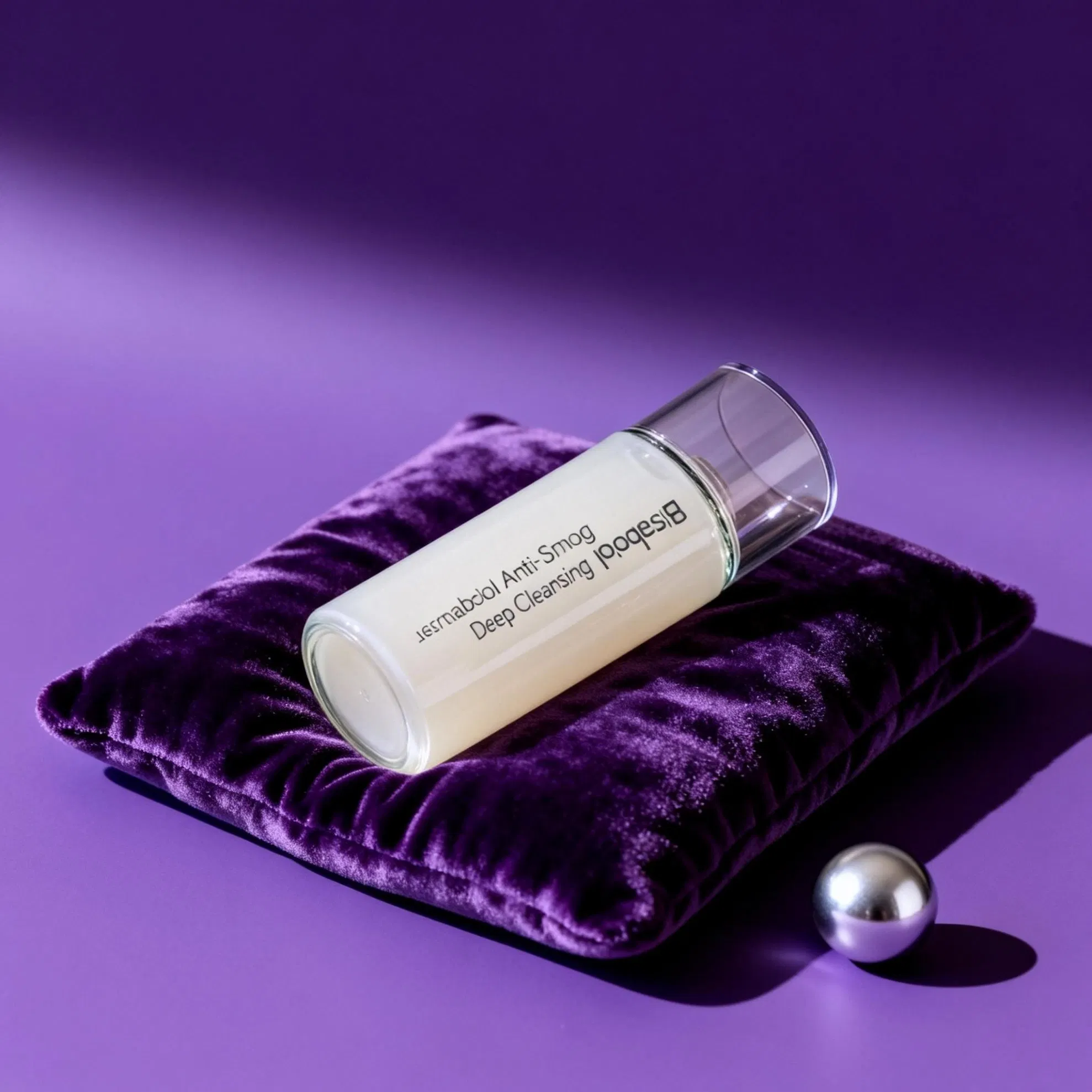 Nano Purification Technology and Calming Face Cleanser with Moringa Oil and Bisabolol for Ultimate Cleanliness