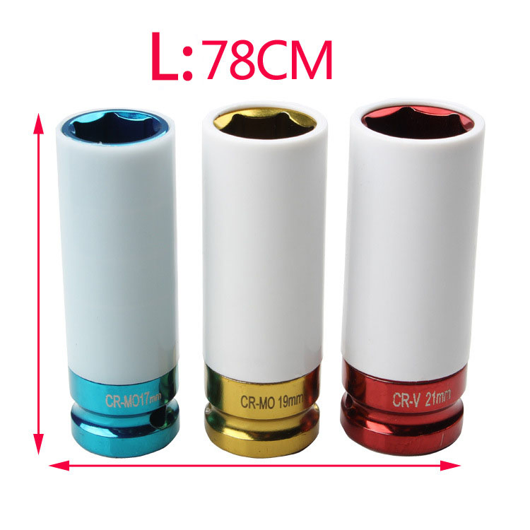 Набор ударных головок 9PCS 1/2 дюйма, метрические и дюймовые