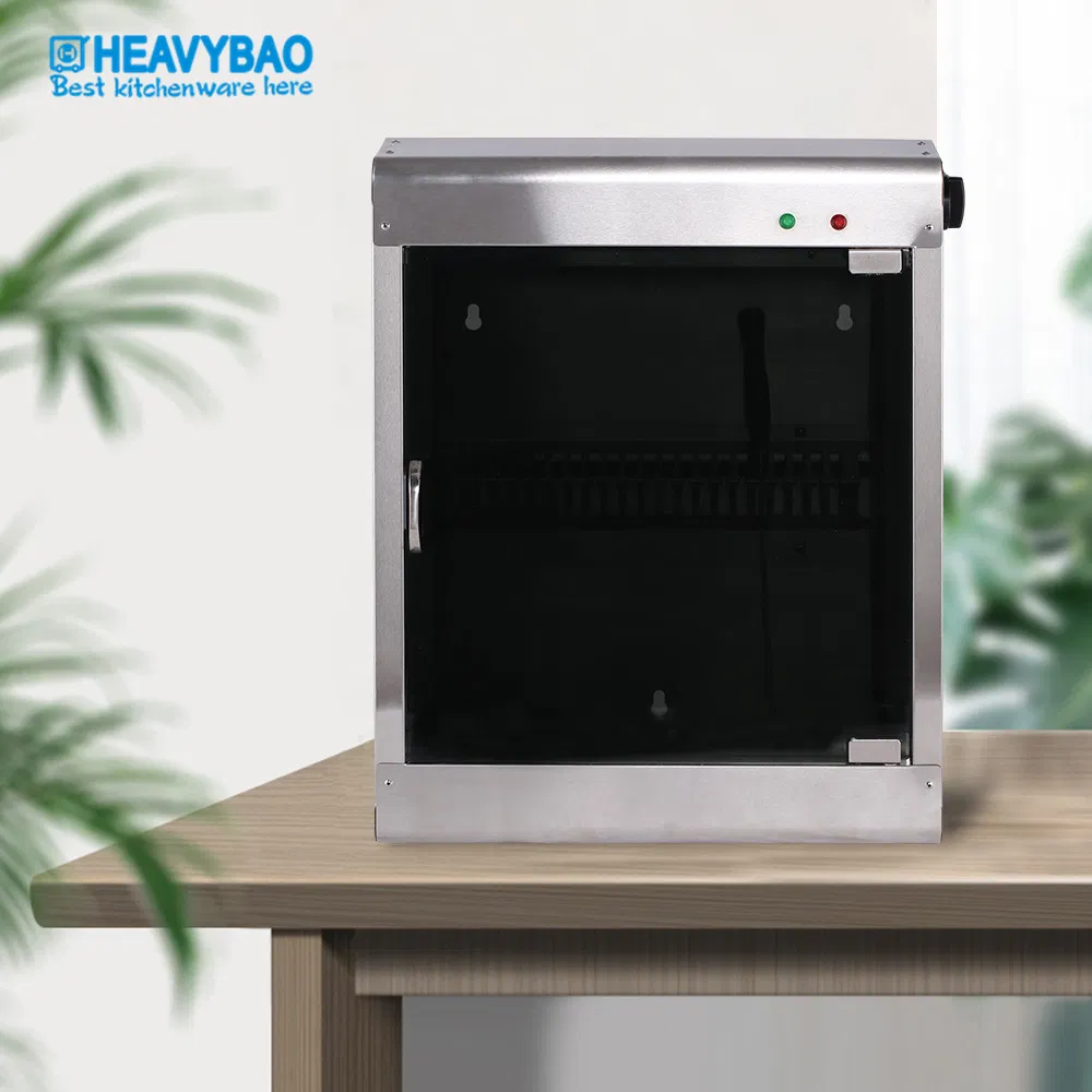 Heavybao UV Sterilizer Holder Knife and Fork Sterilizer Box Kitchenware Sterilization Container