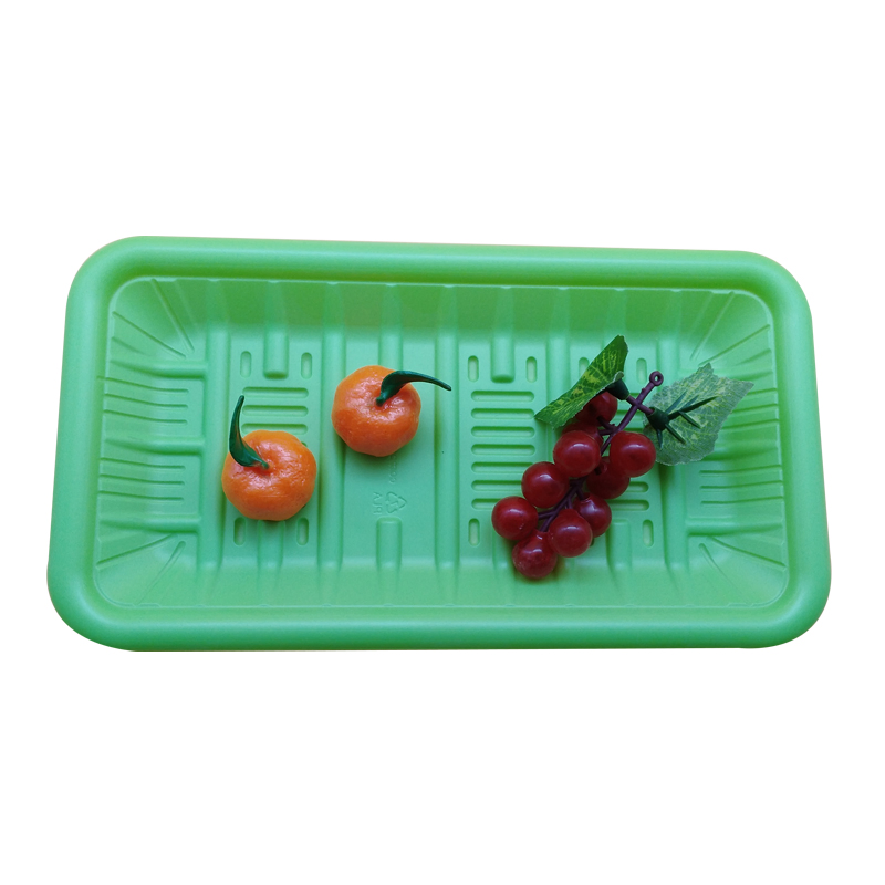 100% Compostable Fast Food Packing Biodegradable PLA Meat Trays