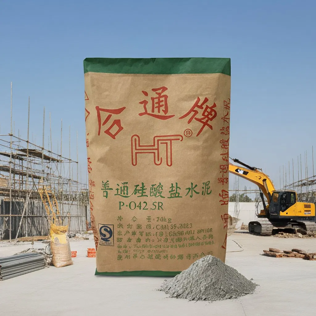 Ordinary Portland Cement P. O42.5r Building Material for Building and Road Construction Cement