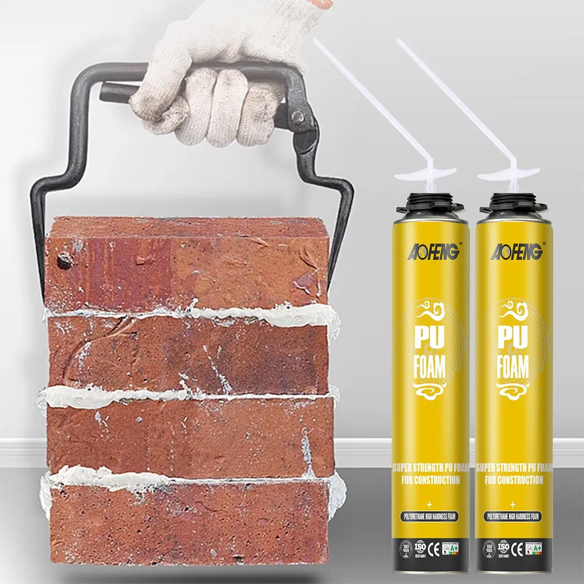 Wholesale Construction Concrete Crack Filler Expanding Polyurethane Spray Foam Insulation Liquid Super Strength PU Foam Sealant
