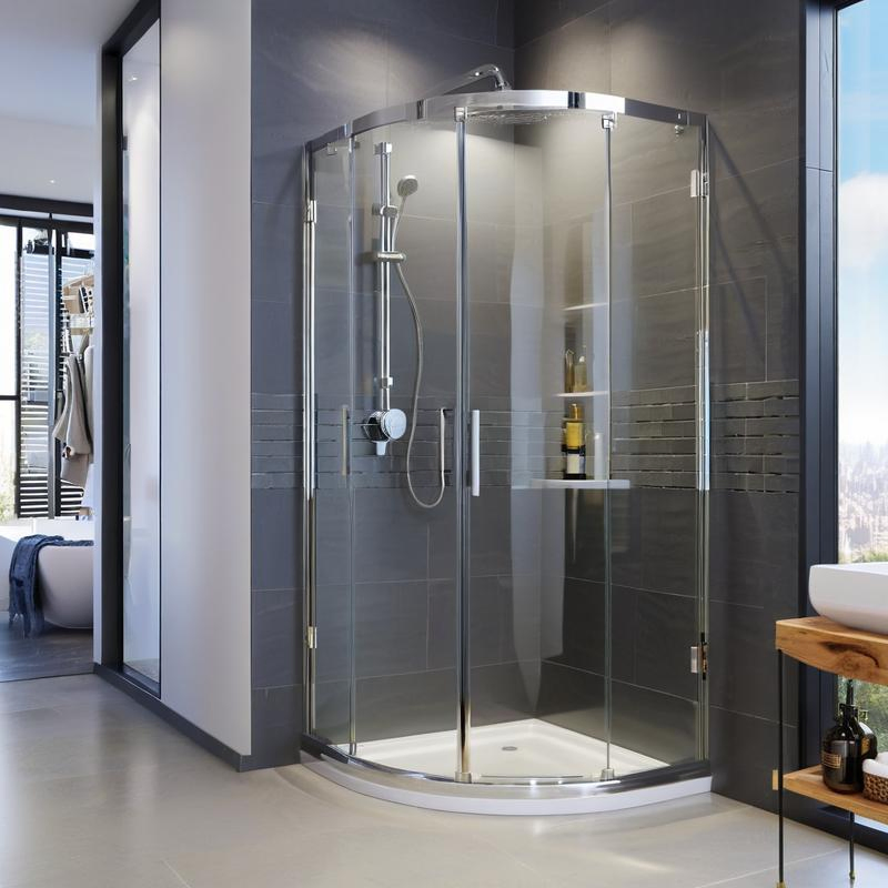 4mm Tempered Safety Glass Door for Frameless Shower Enclosure