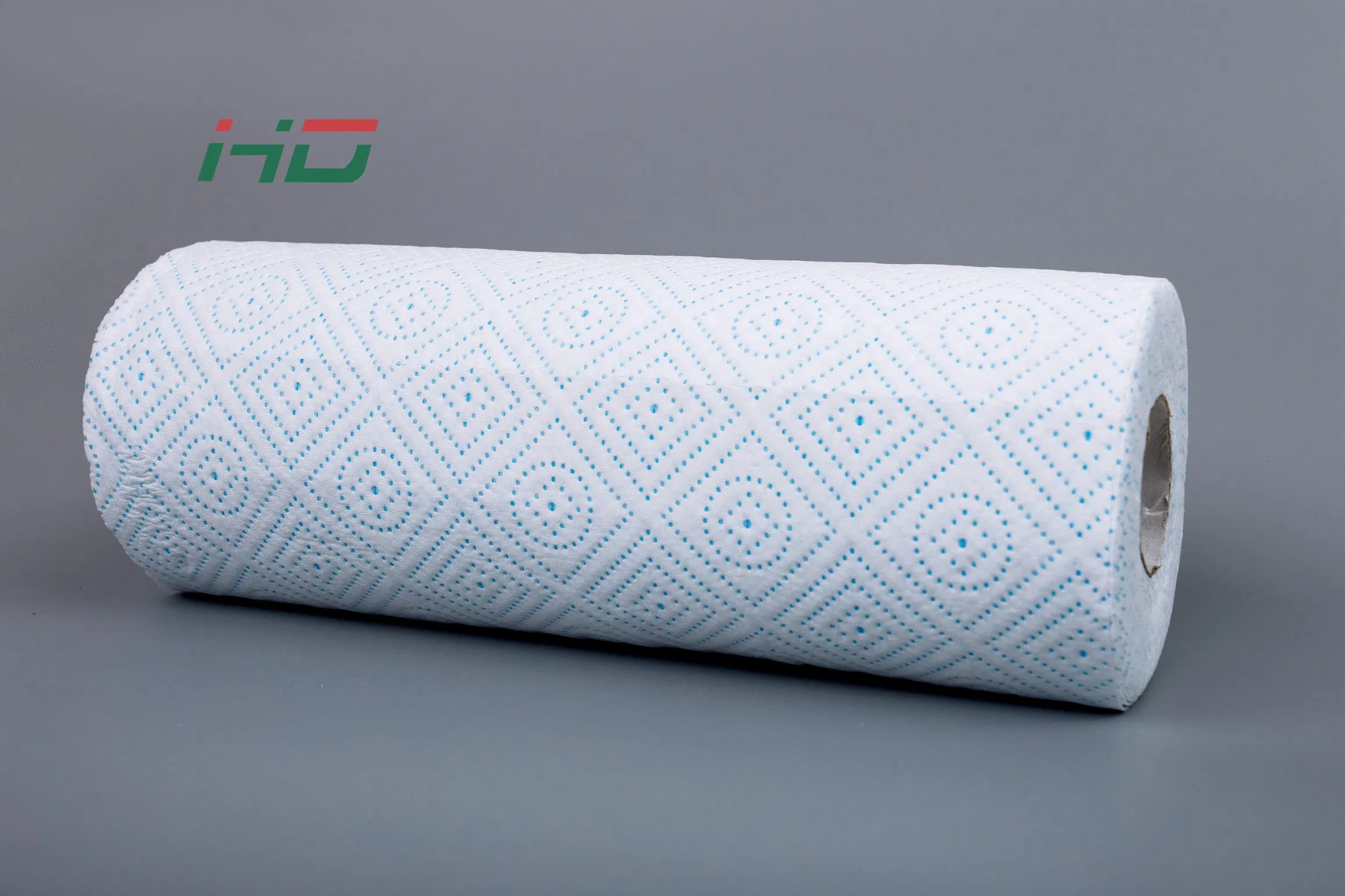 100% Virgin Wood Pulp High Absorbency Full Embossed Kitchen Paper Towel