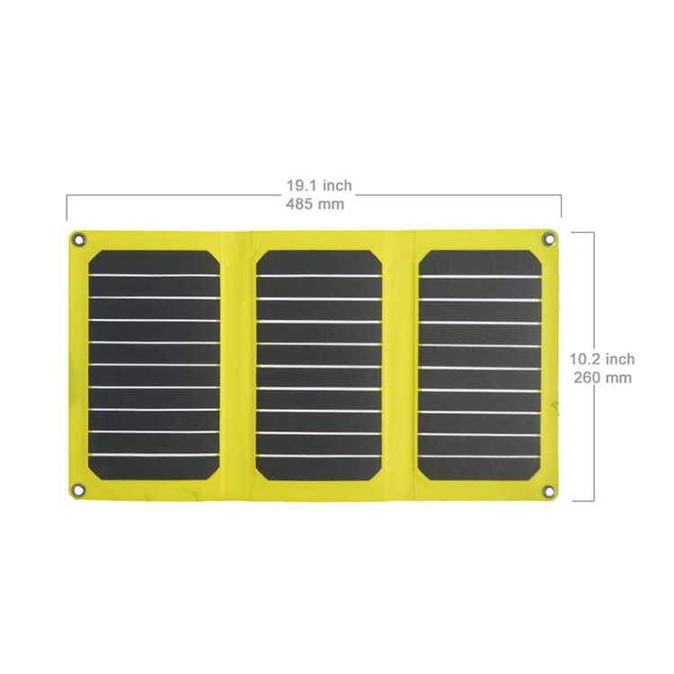 21W Sunpower Solar USB Portable Mobile Phone Battery Power Foldable Panel Charger Power Best
