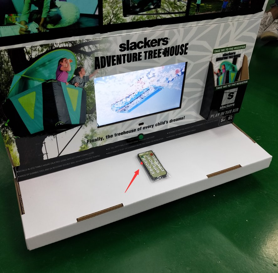 LCD Fsdu Cardboard Display Screen Montior