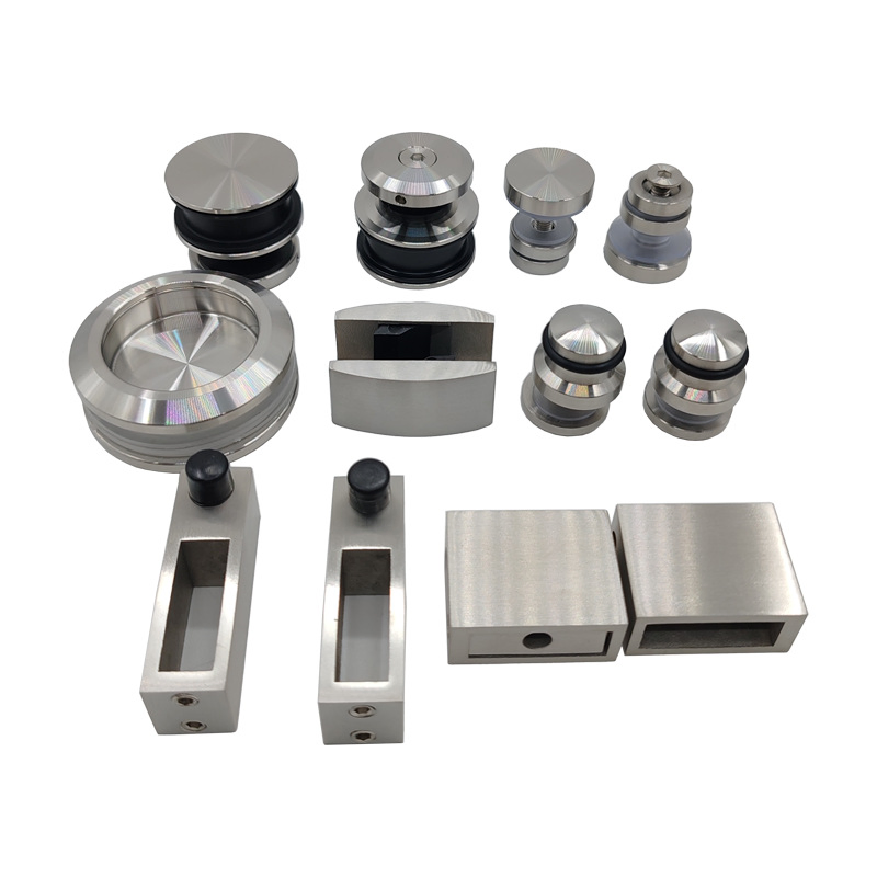 Durable Glass Shower Door Pulley System with Bathroom Accessories