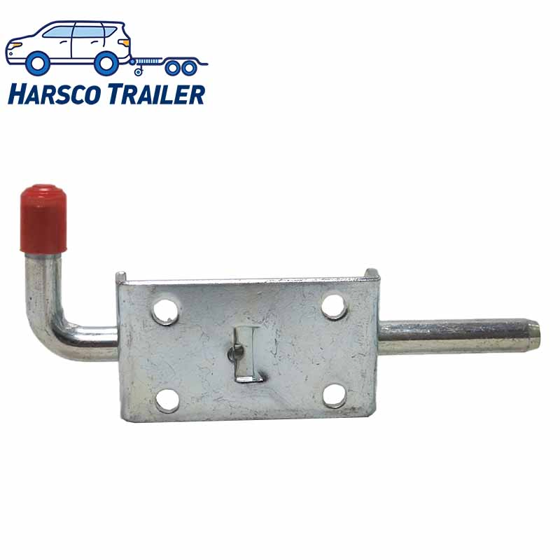 Spring Bolt Z/P 10mmX135mm For Trailer Horsebox Lorry Shed Gate Tailgate