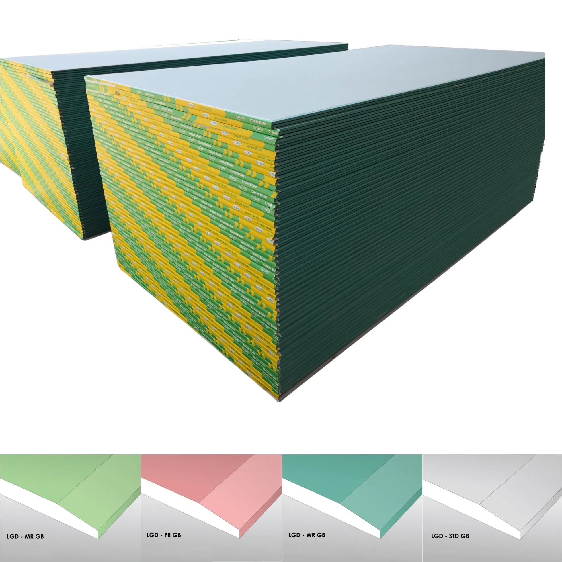 Ba13 Factory Gypsum Ceiling/Wall Panel Standard Gypsum Plasterboard for Hotel