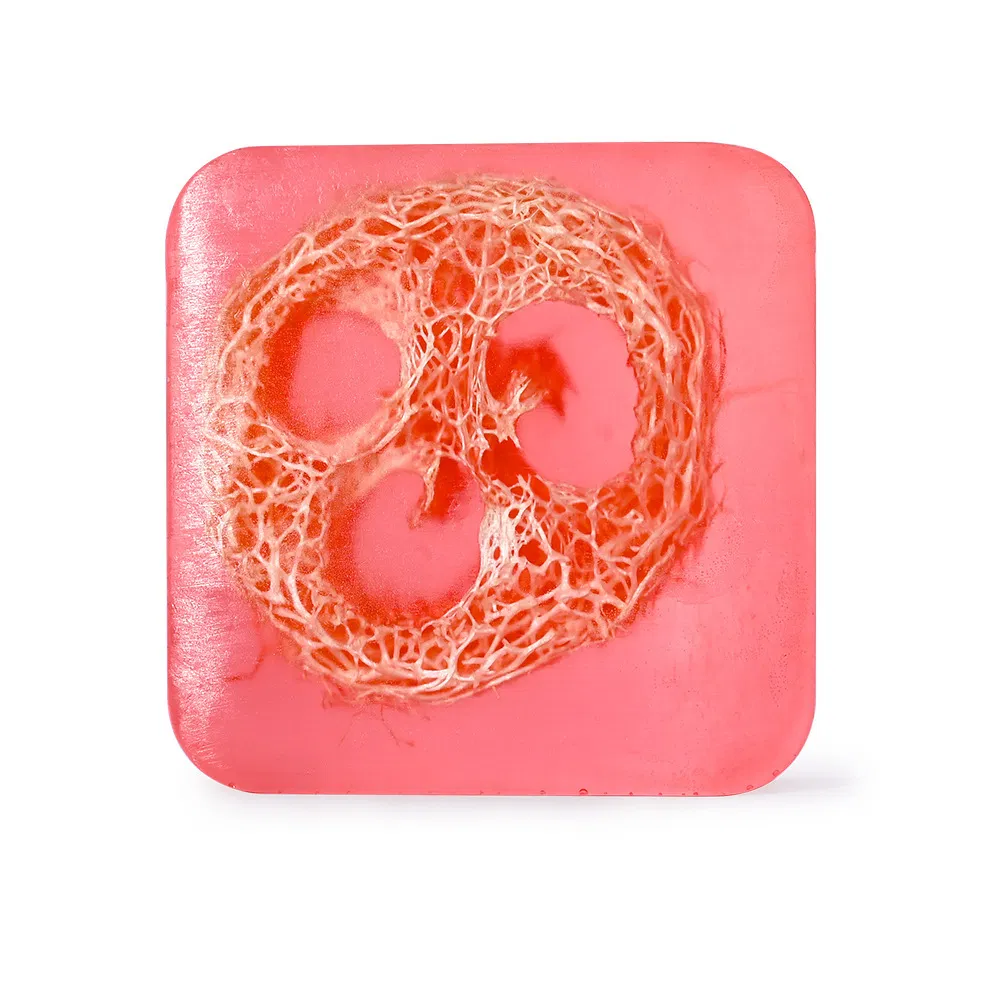Calming Lavender Loofah Soap - 100g Custom Bath Soap for Relaxation