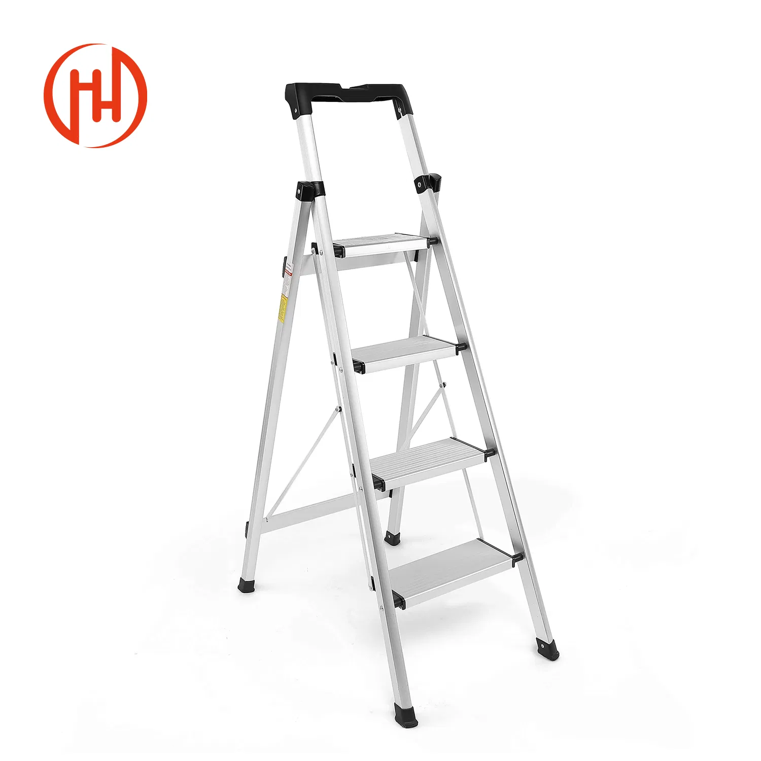 Aluminum Trolley Step Ladder Customized 2 Section Industrial Quick Step Work Ladders
