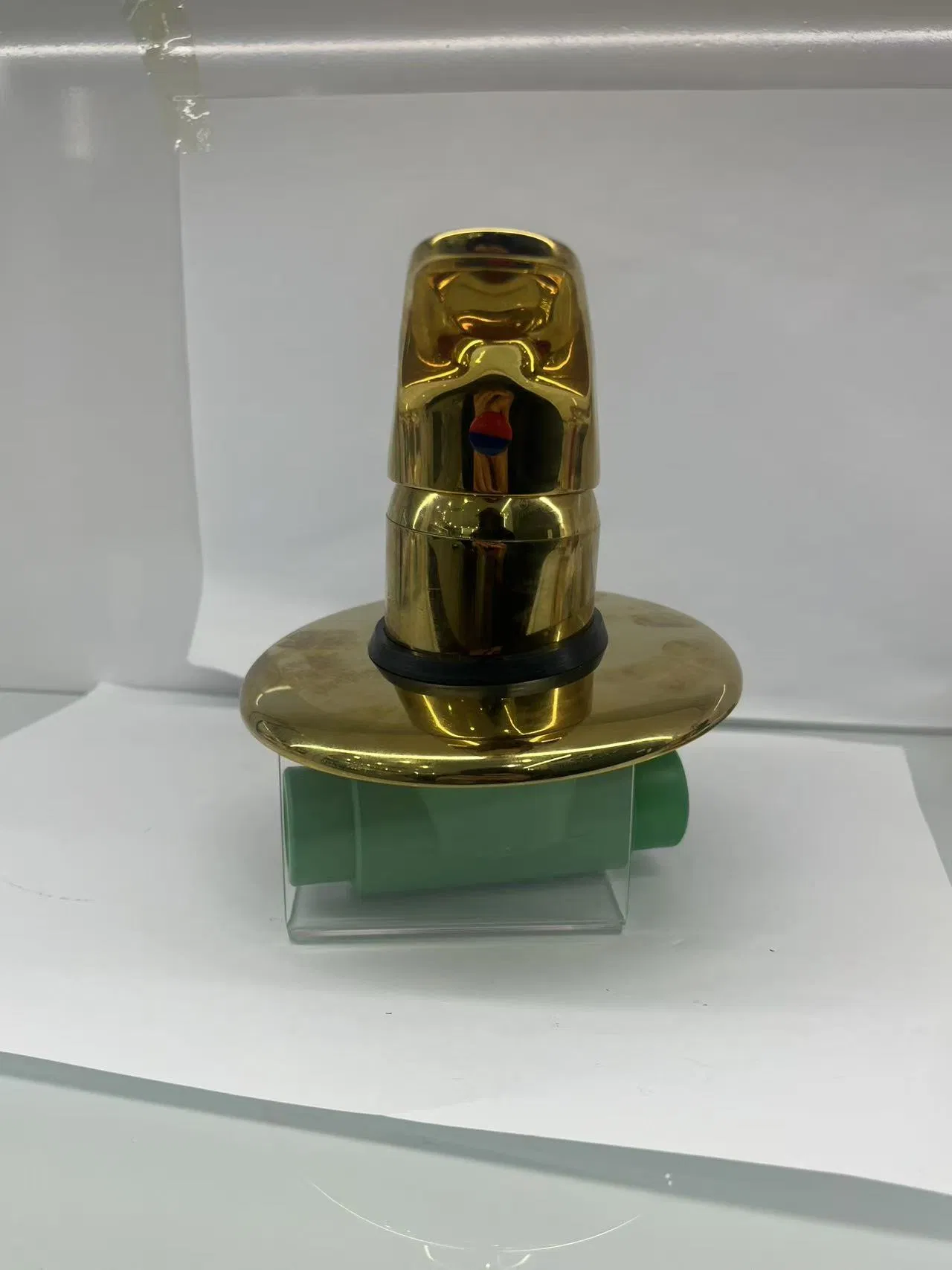 Elegant Golden Finish Concealed Faucet for Washbasins and Cabinets